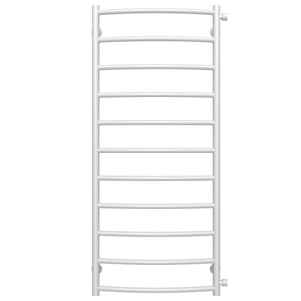 Полотенцесушитель водяной Deffi Классик П11 боковое правое подключение нержавеющая сталь 500x1200 мм Белый (C.DK.120.50.11.WC)