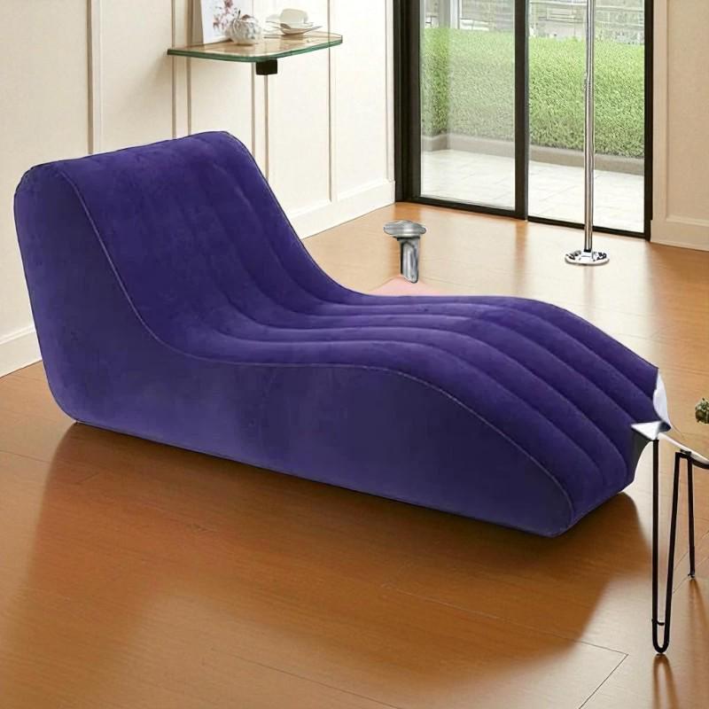 Надувное кресло с насосом S-образной формы Синий (160х90х60 см) - фото 10 Надувное кресло с насосом S-образной формы Синий (160х90х60 см) - фото 10