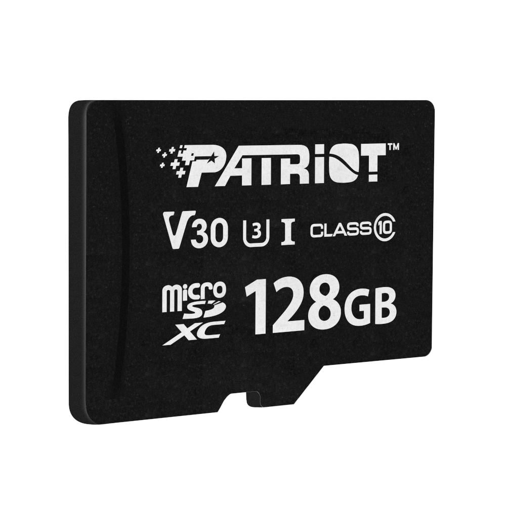 Карта памяти Patriot VX Series 128GB MicroSDHC UHS-I U3 V30 Class 10 для 4K UHD (PSF128GVX31MCX)