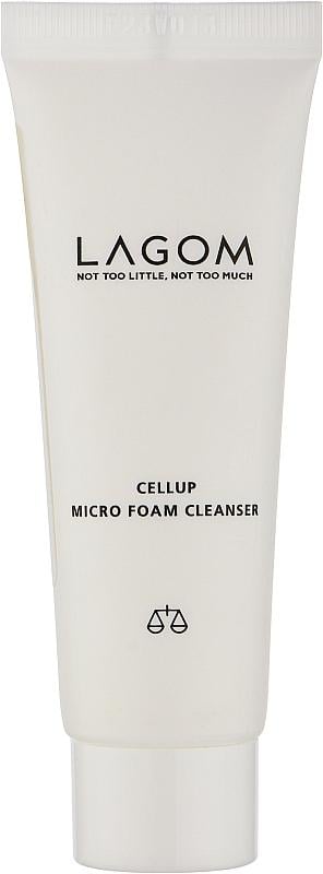 Пінка для вмивання LAGOM Cellup Micro Foam Cleanser з мікро-бульбашками 30 мл (Т000182)