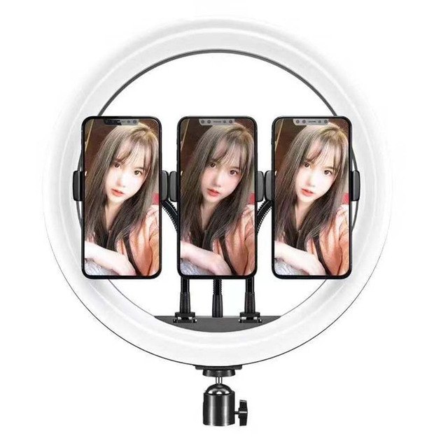 Кольцевая селфи лампа от USB 30 см (2393)