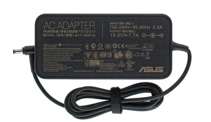 Блок живлення для ноутбука Asus без кабелю 19,5V 7,7A 150W 5,5x2,5 мм (1790959915)