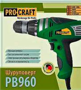 Шуруповёрт сетевой ProCraft PB960 - фото 8