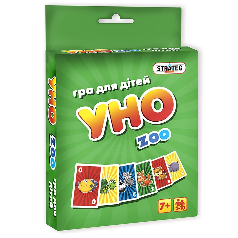 Настільна гра Уно zoo 7016 Настільна гра Уно zoo 7016