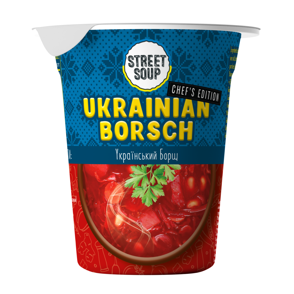 Набір Street Soup Український борщ/Мексиканський крем-суп 50 г 3/3 шт. (4434003142) - фото 3