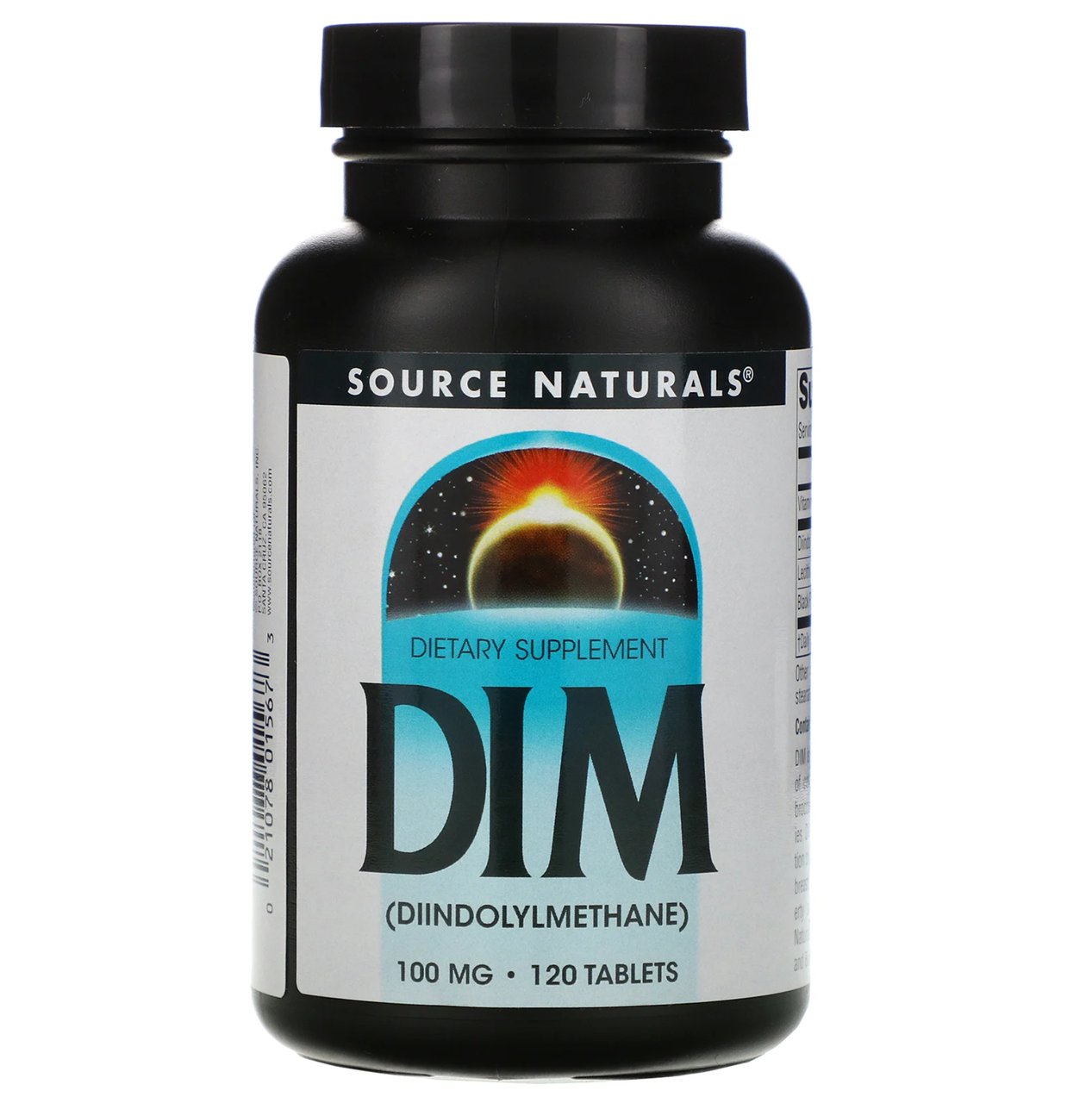 Витамины DIM Source Naturals Дииндолилметан для женского гормонального здоровья 120 таблеток 100 мг - фото 1