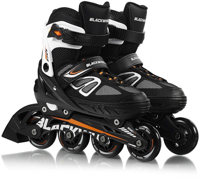 Роликовые коньки Blackwheels Sonic р. 40-43 Черный/Оранжевый