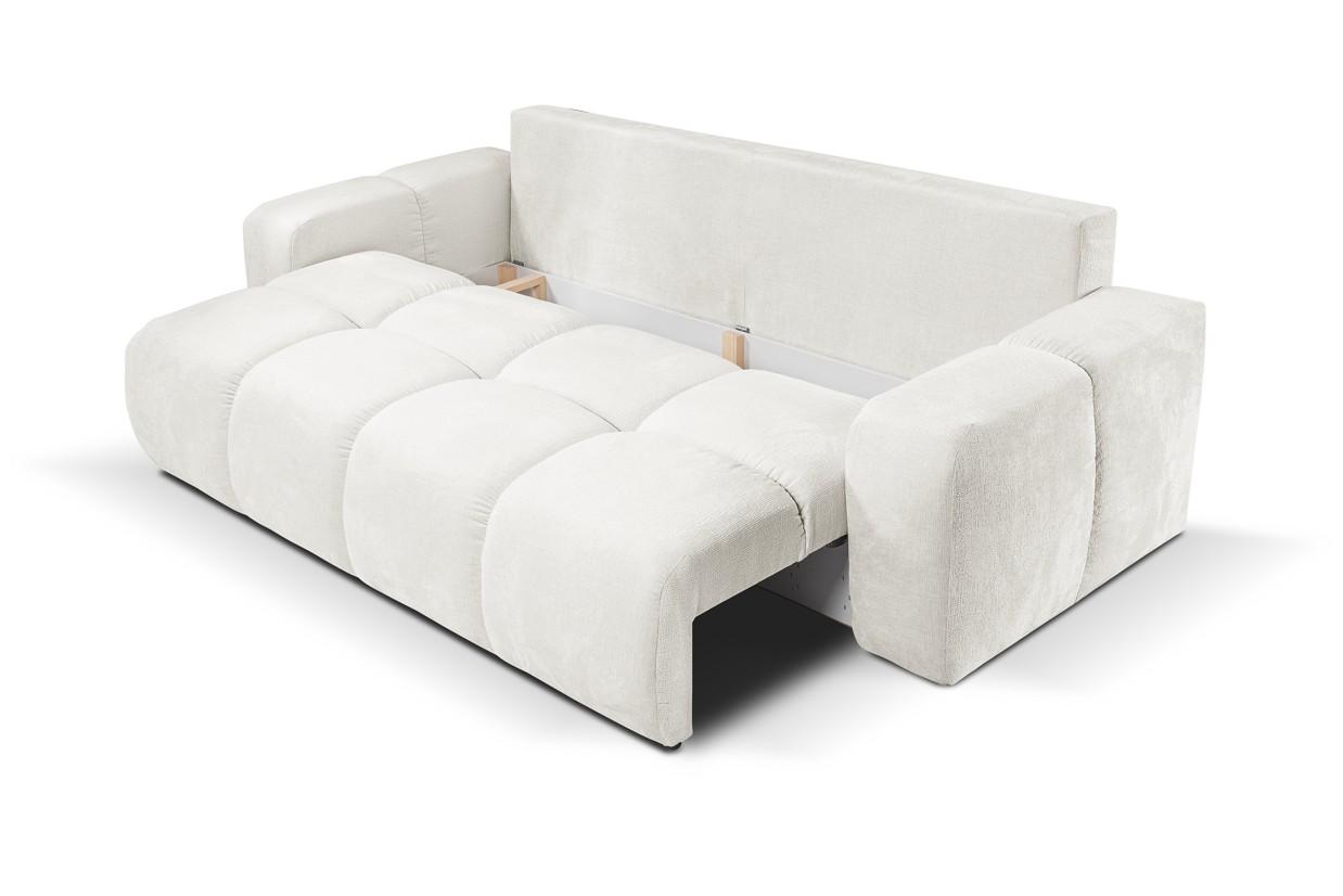 Диван раскладной Perfect Home Soho из натурального дерева/ДСП/ткани Perfect Harmony 01 Кремовый (49719) - фото 8