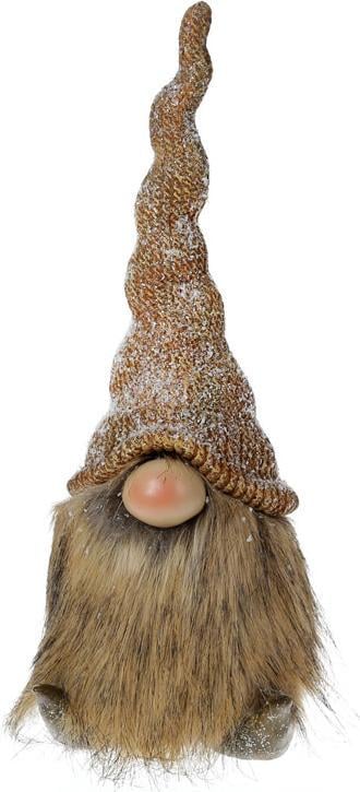 Фигура декоративная Гном 37,5 см Коричневый Фигура декоративная Гном 37,5 см Коричневый