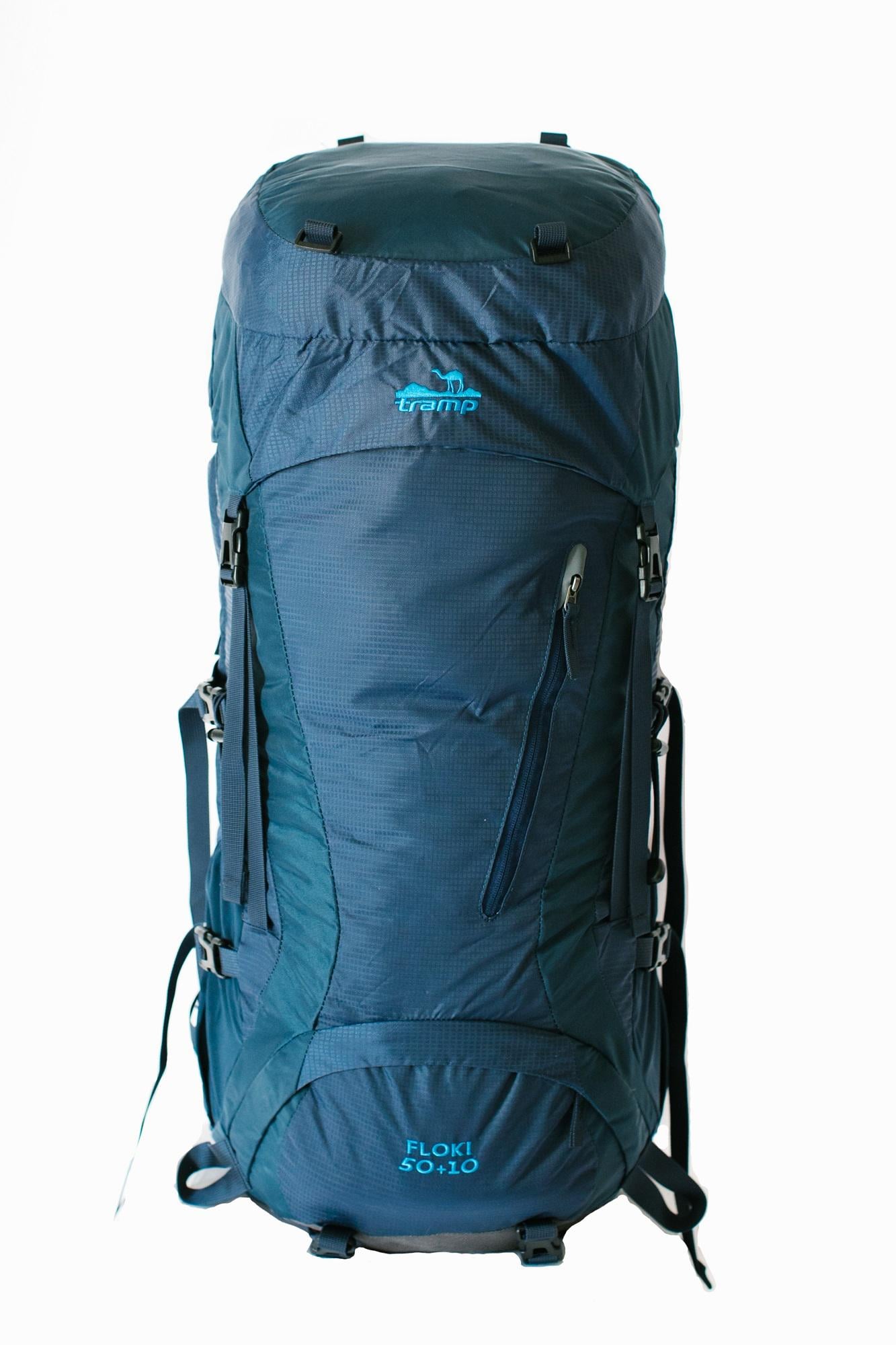 Рюкзак туристический Floki 50+10 л 63х27х25 см Синий (UTRP-046-blue)