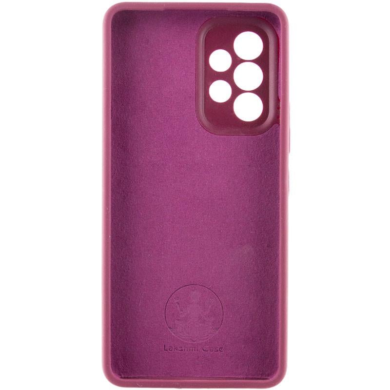 Противоударный Чехол Silicone Cover Lakshmi Full Camera (AAA) для Samsung Galaxy A53 5G Бордовый / Plum - фото 3