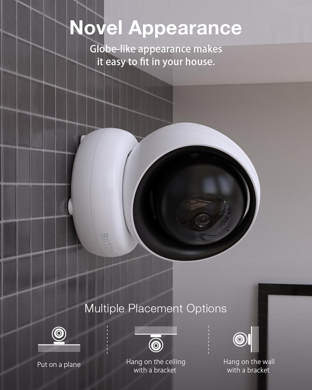 IP Камера BlitzWolf BW-SHC2 Home Security Camera 1080 - фото 9 IP Камера BlitzWolf BW-SHC2 Home Security Camera 1080 - фото 9