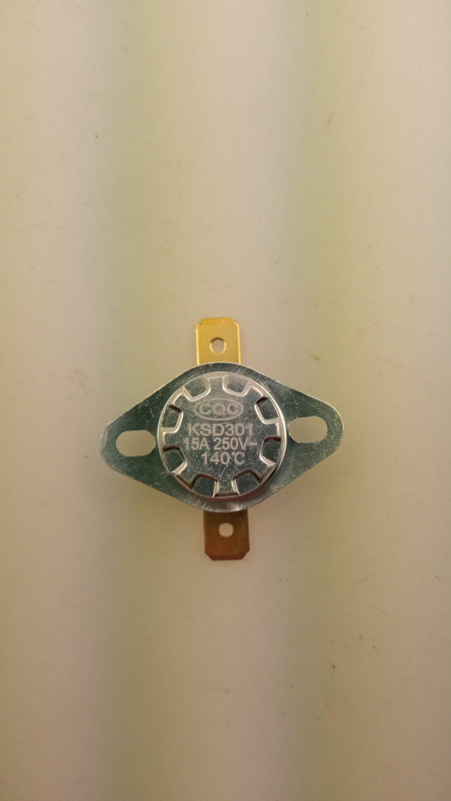 Термостат 140 °C 15A/250V (16212)