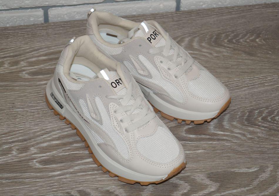 Кросівки Xifa 40 р. 24,5 см Бежевий (30271-40) - фото 2 Кросівки Xifa 40 р. 24,5 см Бежевий (30271-40) - фото 2