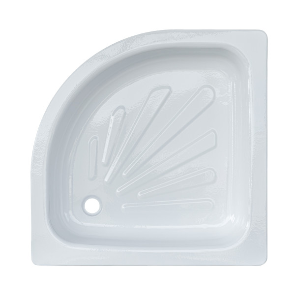 Душевой полукруглый поддон Insana Rondo 80х80х15 см мелкий стальной установочный (А0058799) - фото 5