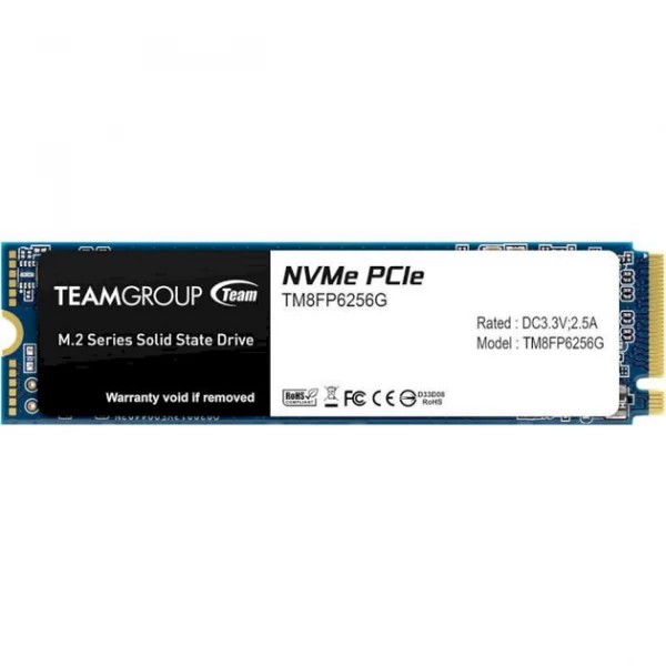 SSD-накопичувач Team MP33 256Gb PCI-E 3.0 x4 M.2 2280 3D TLC (TM8FP6256G0C101) - фото 2 SSD-накопичувач Team MP33 256Gb PCI-E 3.0 x4 M.2 2280 3D TLC (TM8FP6256G0C101) - фото 2