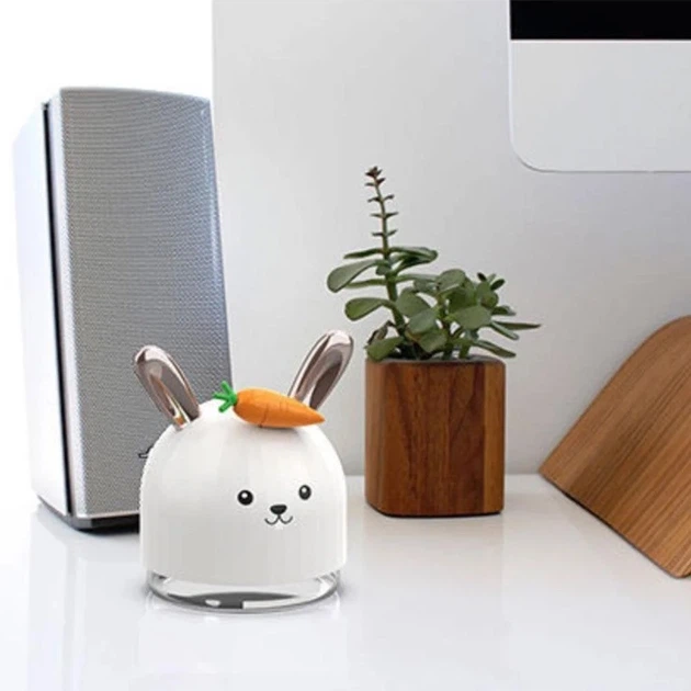 Зволожувач повітря з ліхтариком ProGaily Зайчик (NJ-006 white) - фото 2 Зволожувач повітря з ліхтариком ProGaily Зайчик (NJ-006 white) - фото 2