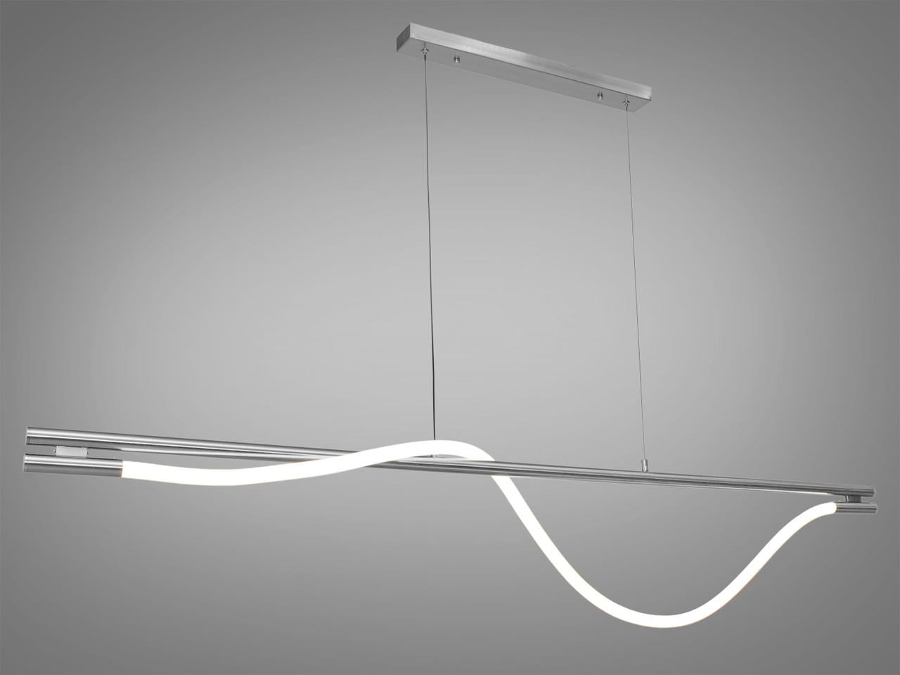 Люстра светодиодная SY9609-L1600CH-LS Шланг в кухню-студию 20W Хром (1996570413)