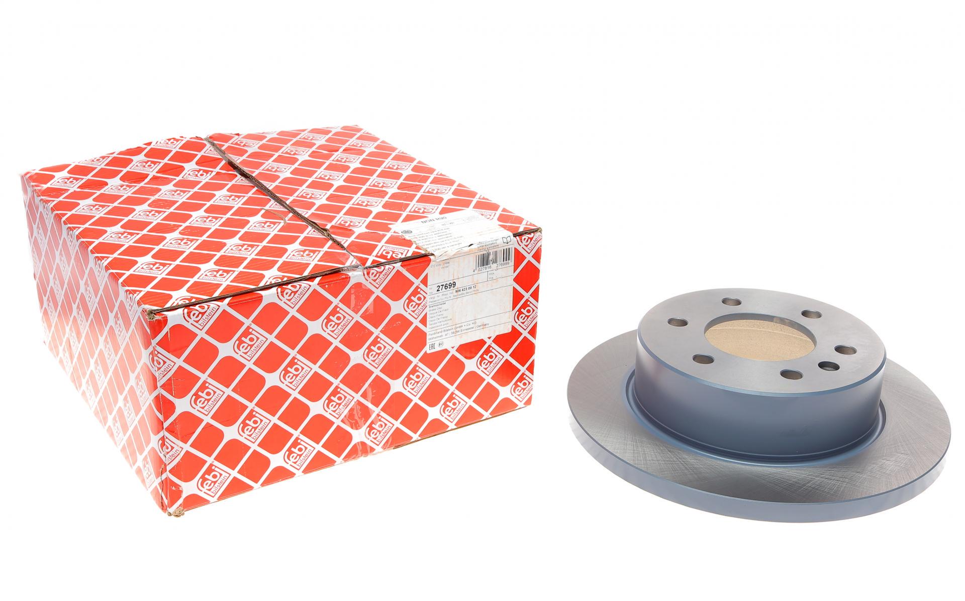 Диск тормозной задний FEBI BILSTEIN для Mercedes Sprinter 208-319 06- 298x16,3 мм (27699)