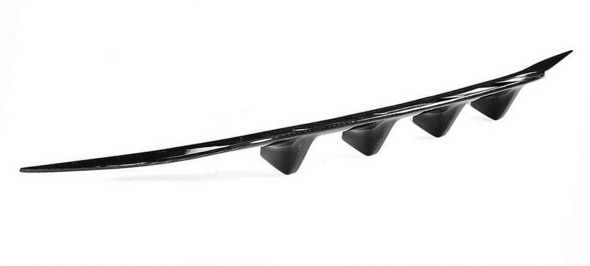 Диффузор заднего бампера для купе/кабриолет DDCarbon AMG-Line/C43 AMG 2015-2019 для Mercedes C-сlass W205 2014-2021 гг. натуральный карбон (147720)