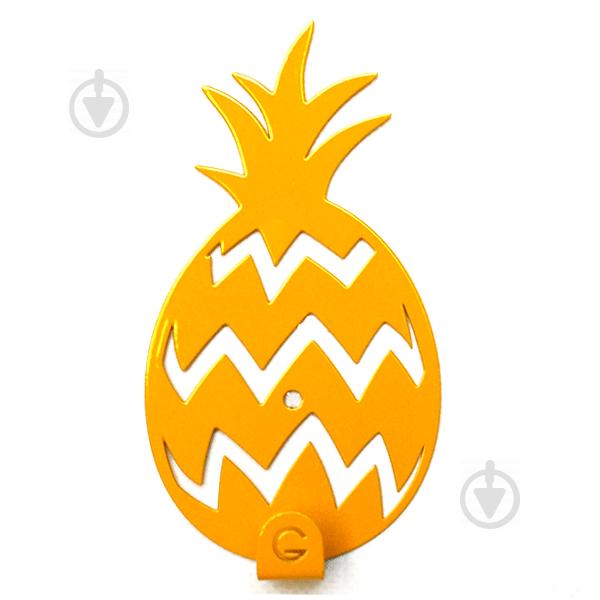 Вешалка настенная Крючок Glozis Pineapple H-031 12 х 7 см