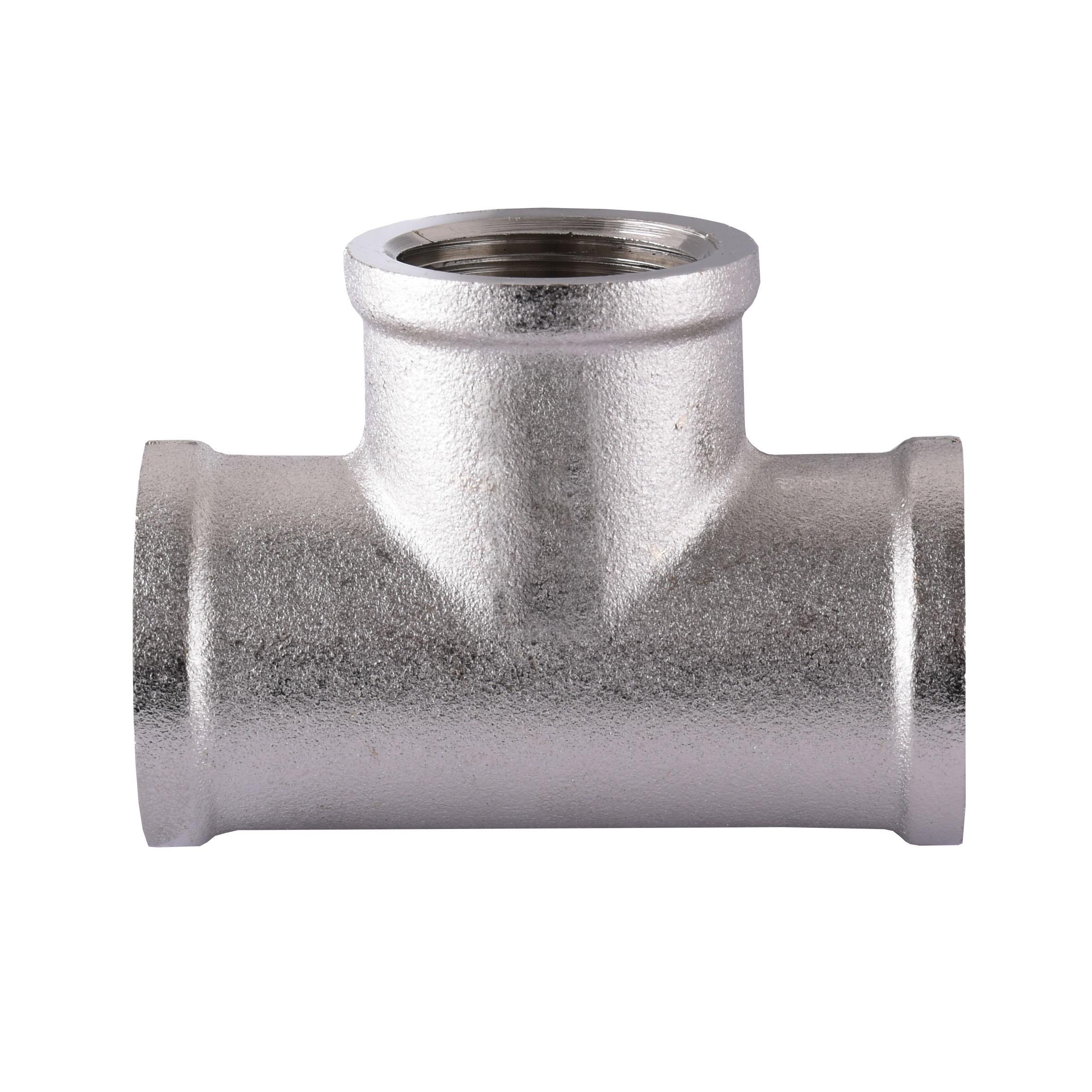 Трійник Gebo 000014734 нікель внутрішня-внутрішня-внутрішня 3/4" (104899) - фото 1