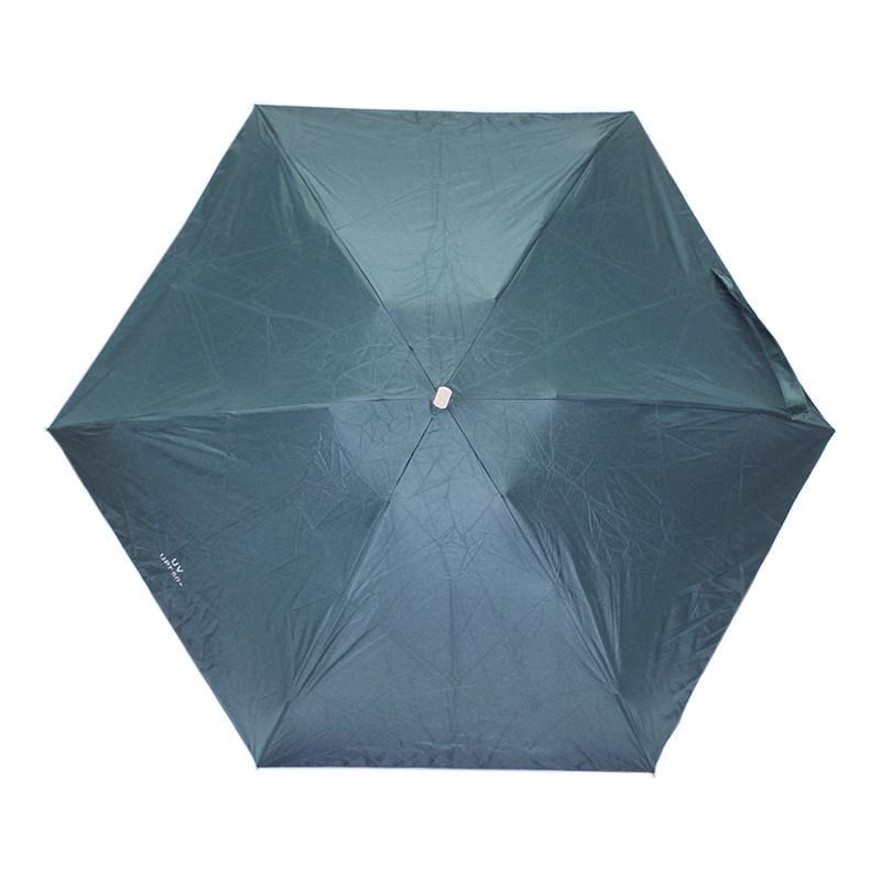 Мини-зонт Lesko QY7010 карманный женский Dark Green Мини-зонт Lesko QY7010 карманный женский Dark Green