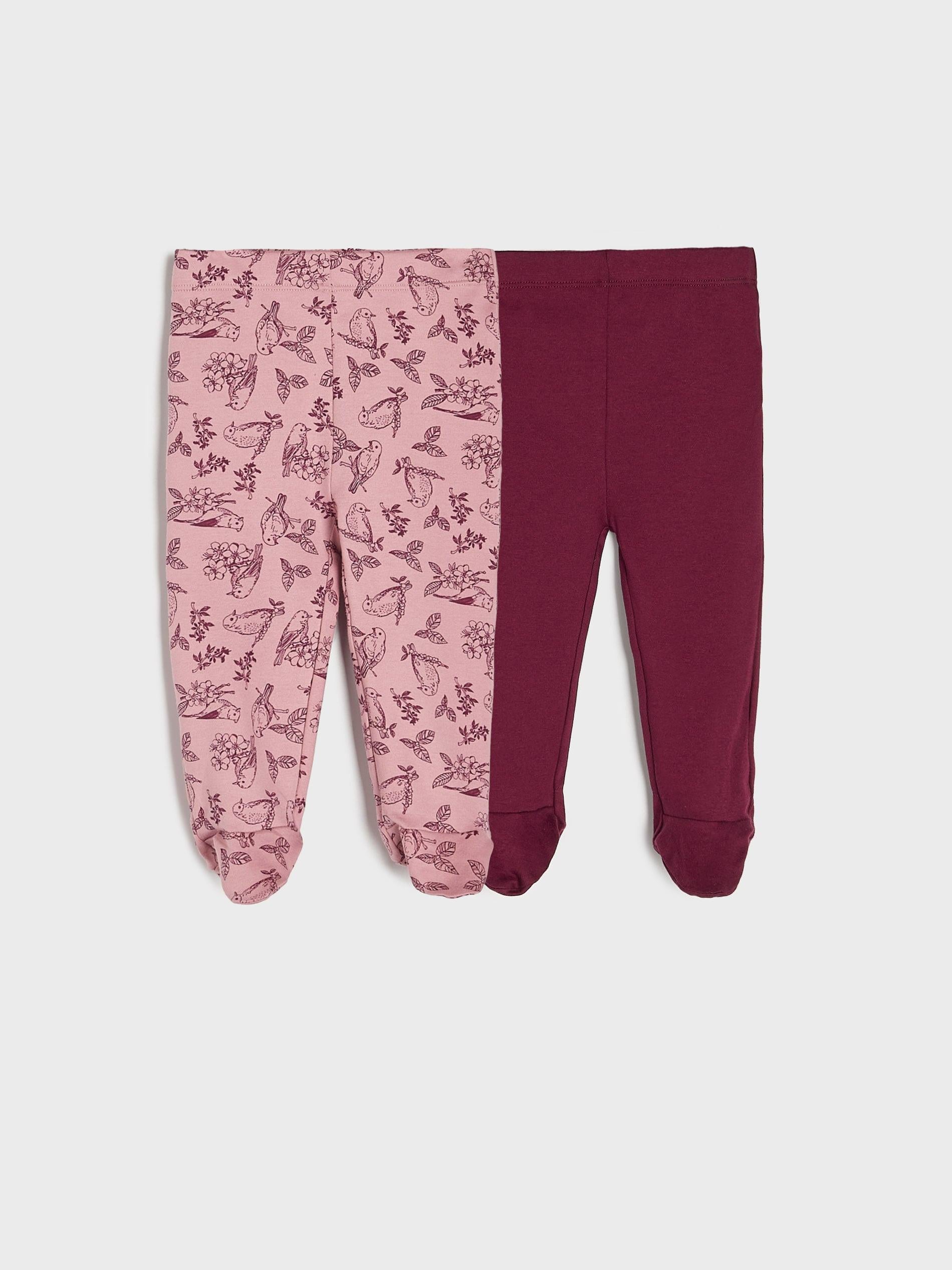 Комплект ползунков Sinsay 7141M 74 см 2 шт. Фиолетовый