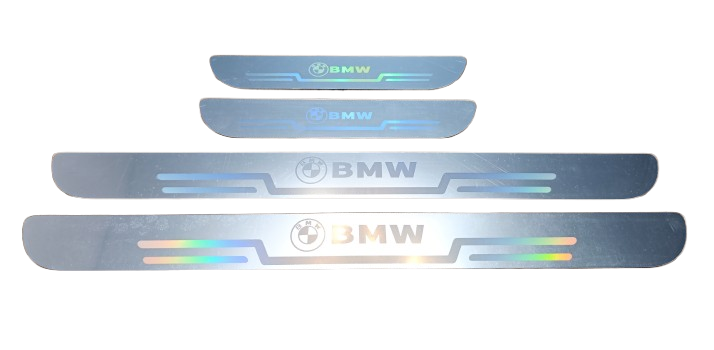 Защитные накладки на пороги BMW 4 шт. Белый