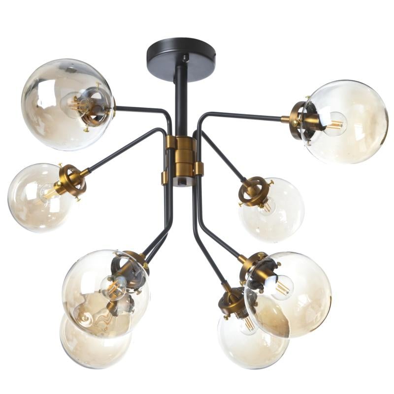 Люстра лофт молекула модо Brille BL-388S/8 E14