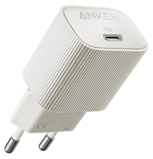 Сетевое зарядное устройство Anker PowerPort 511 Nano IV 30W USB-C Белый (UG-A2337G21)