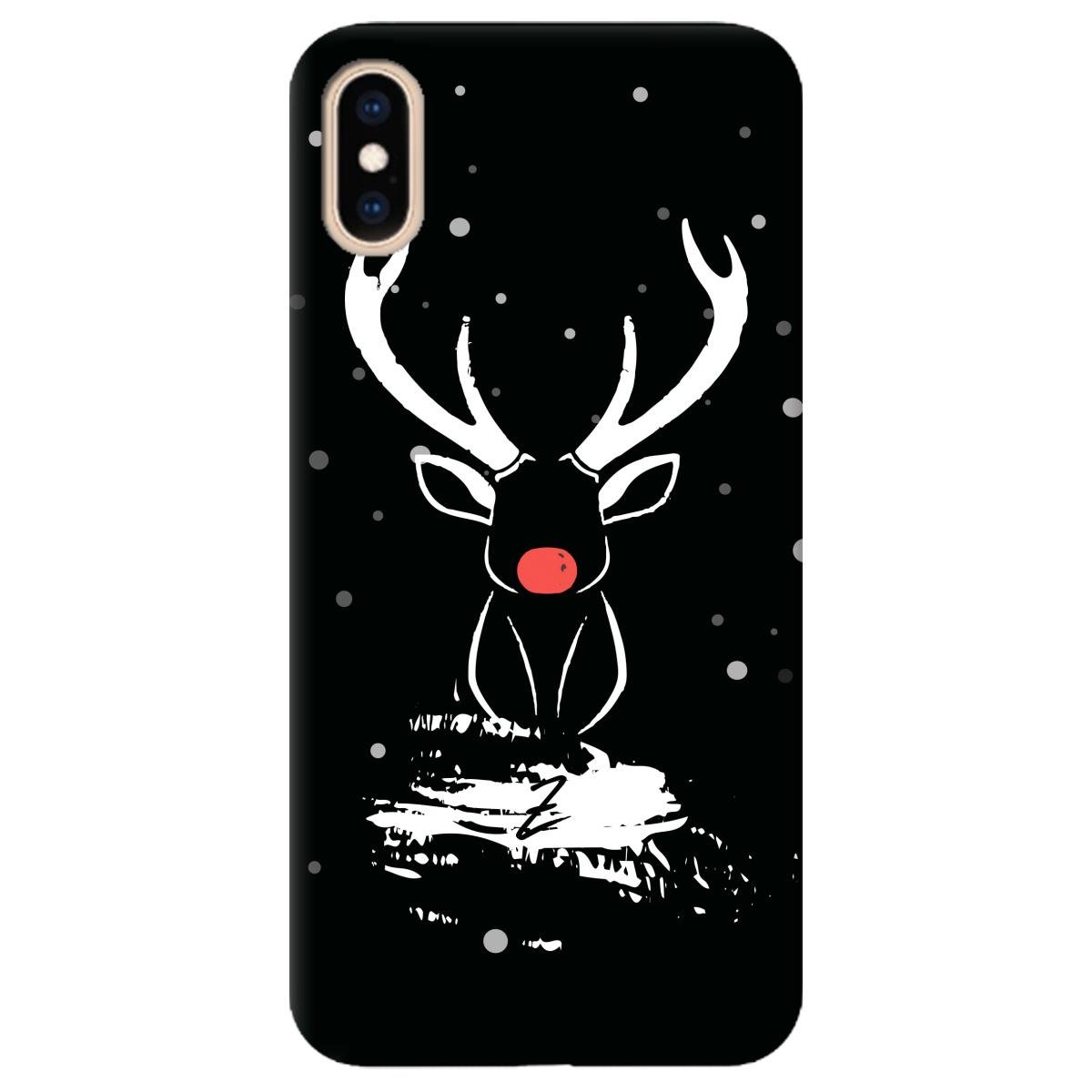 Силіконовий чохол Zorrov для Apple iPhone XS Max - Elk (11210040206052288)