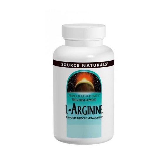 Аргінін Source Naturals L-Arginine 500 мг 100 Caps