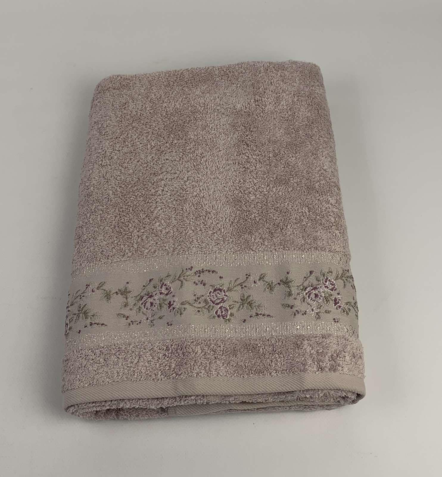 Полотенце Puppila Ronesans 70x140 см Світло-Лиловый (CN30559)