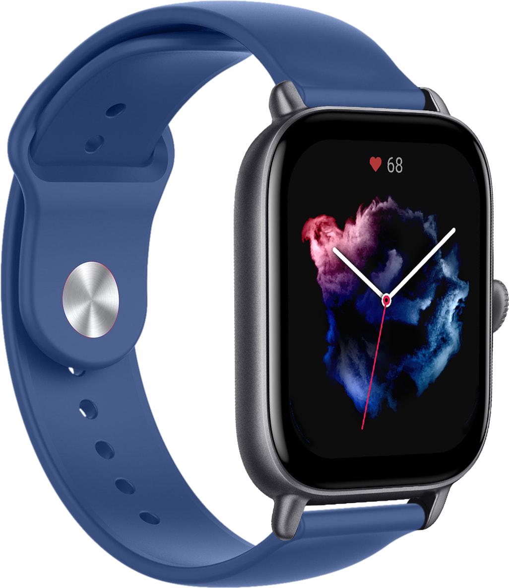 Браслет Base для Amazfit GTS 3 Blue (33401) - фото 1
