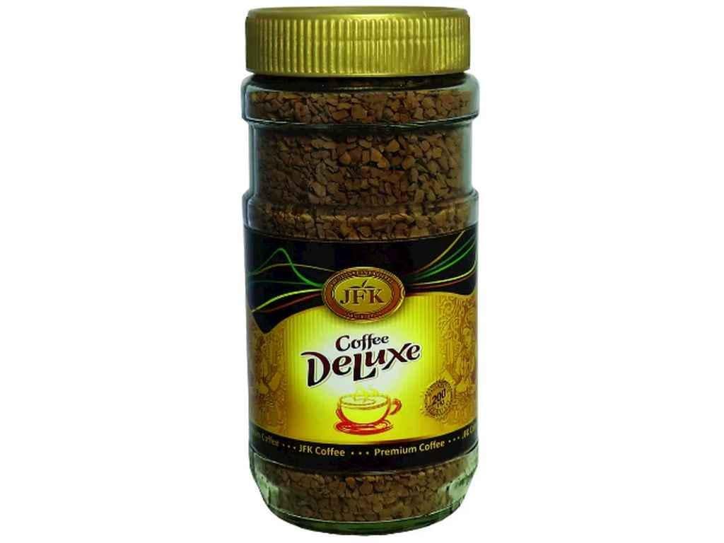 Кофе растворимый JFK DeLuxe FREEZE DRIED 200 г (963298)