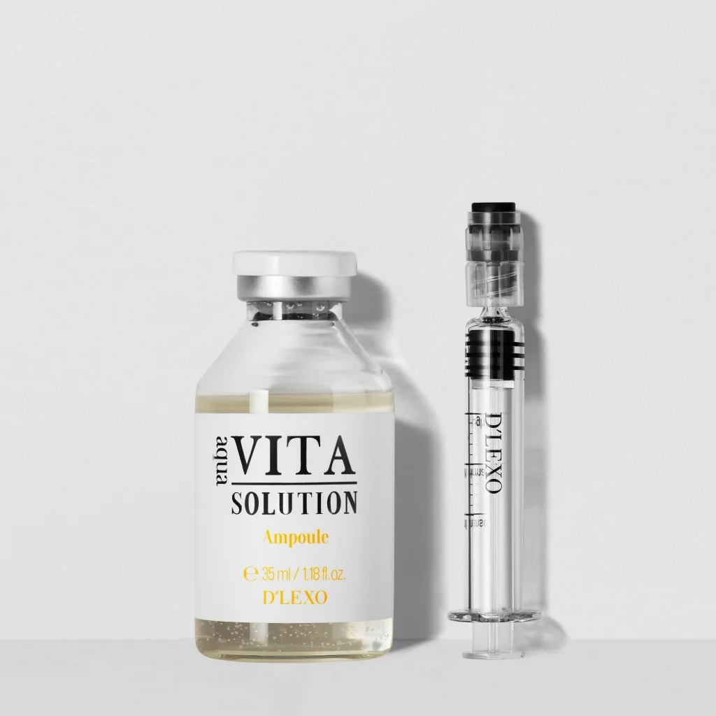 Сироватка освітлювальна Dermaline D'lexe Aqua Vita Solution Ampoule проти тьмяності та пігментації (27100102)