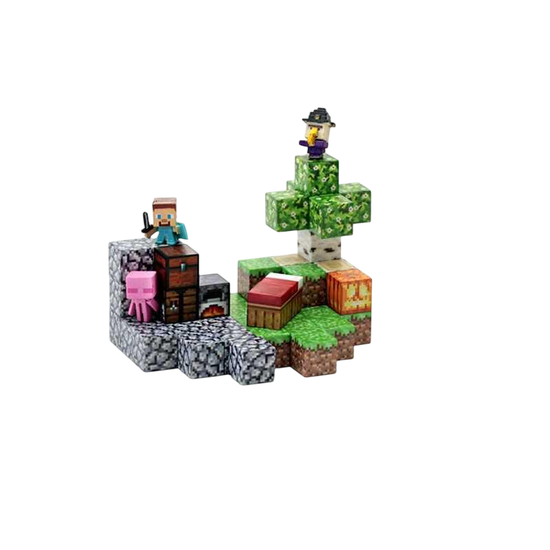 Конструктор магнітний Minecraft LZCK032 18x14x5 см 53 деталі (MTT-198590)