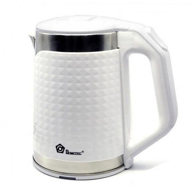 Электрочайник Domotec MS-5027 2,2 л 1500 Вт Белый (7168)