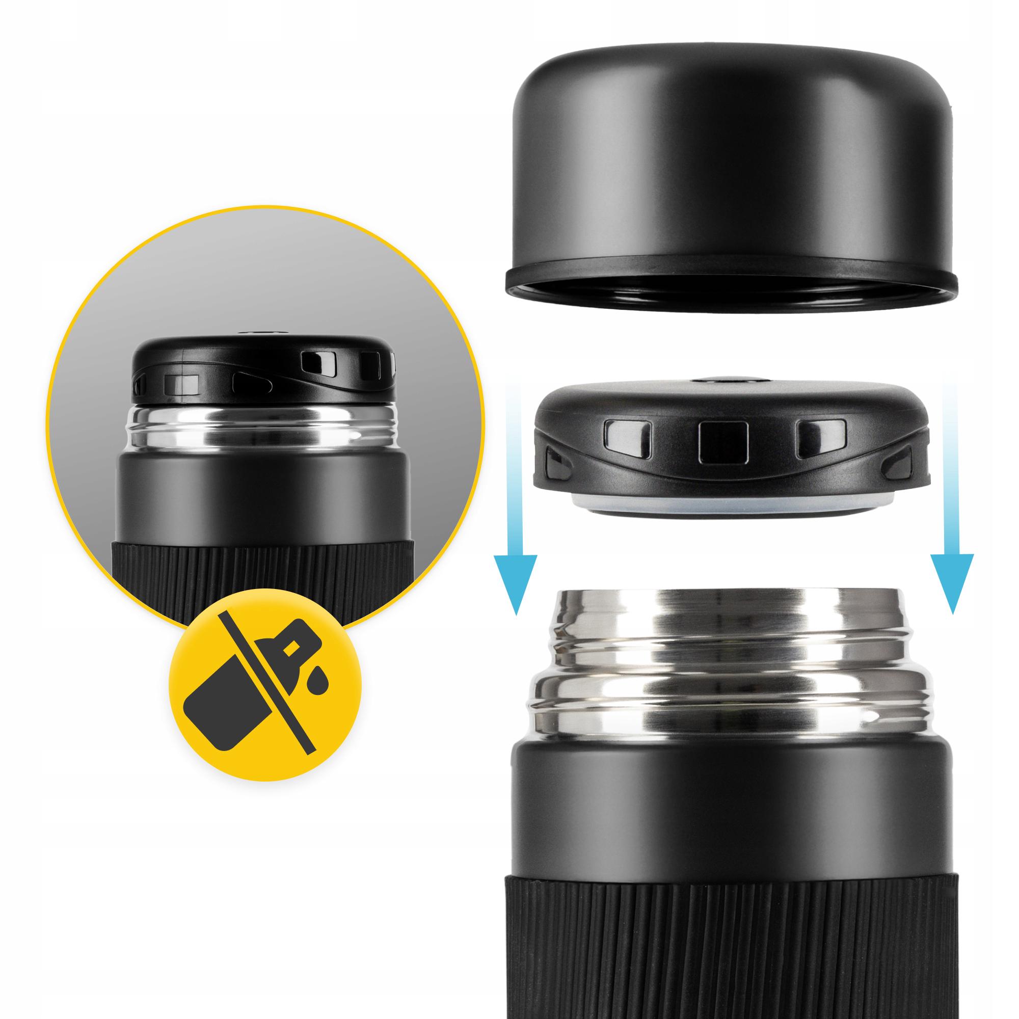 Термос для їжі Mountain Goat 1 л Black (P-5907739315793) - фото 4 Термос для їжі Mountain Goat 1 л Black (P-5907739315793) - фото 4