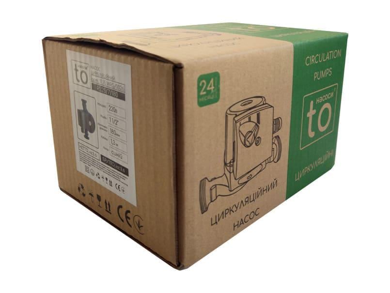 Циркуляційний насос toНАСОСИ 25/7 180 мм (RS-11.15.WRS/0026) - фото 4 Циркуляційний насос toНАСОСИ 25/7 180 мм (RS-11.15.WRS/0026) - фото 4