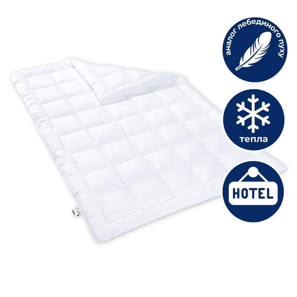 Одеяло зимнее IDEIA искусственный пух евро 200х220 см Белый (8-32491) - фото 6