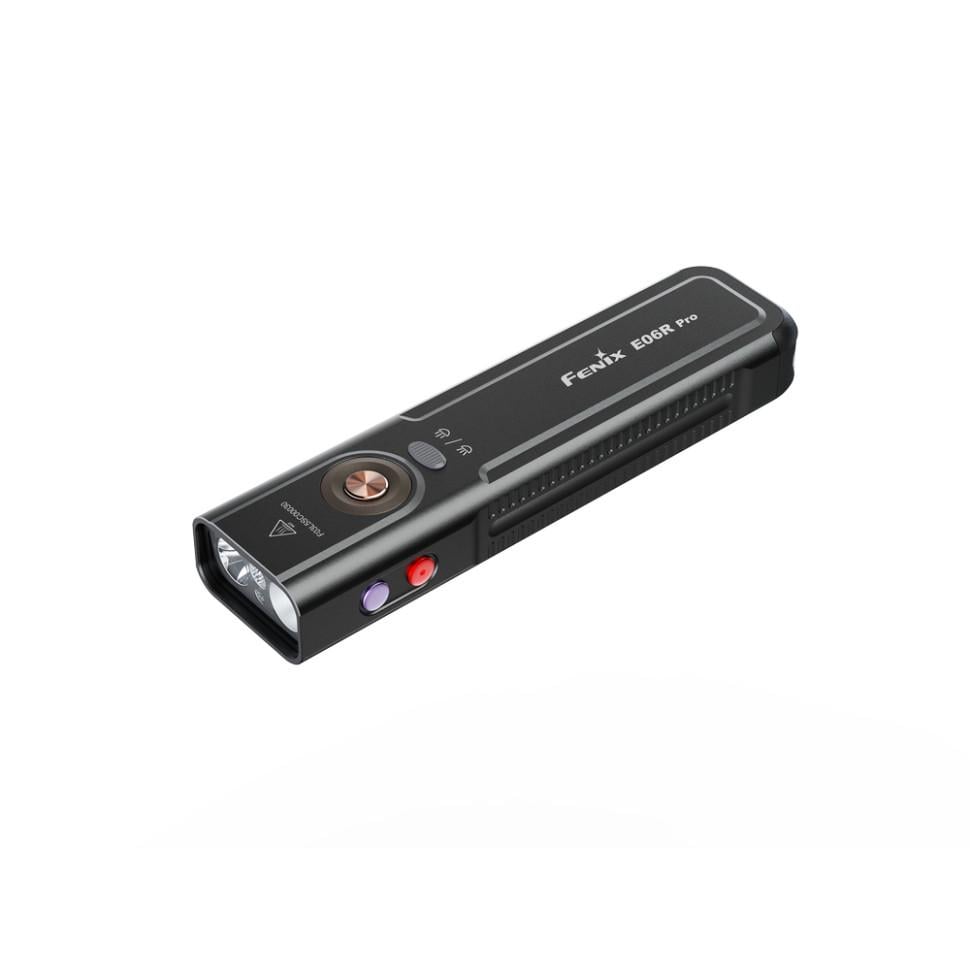 Фонарь-брелок Fenix ​​E06R PRO USB Type-C 14 режимов аккумуляторный Черный (36603366)