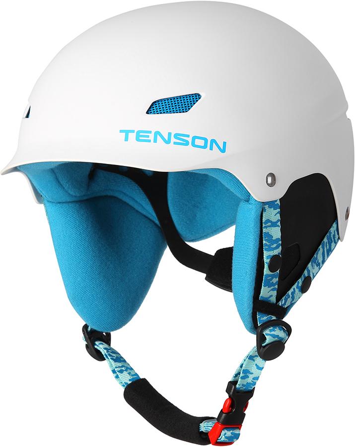 Шлем Tenson Park Jr White-turquoise