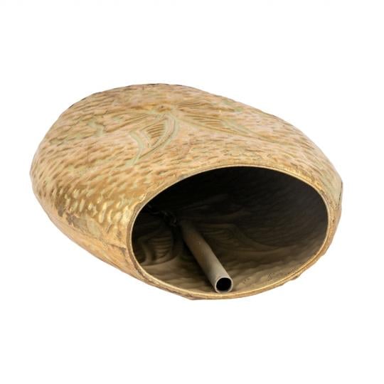 Игрушка на елку металлический колокольчик 36х19 см Золотой (150-81-6033-013) - фото 2