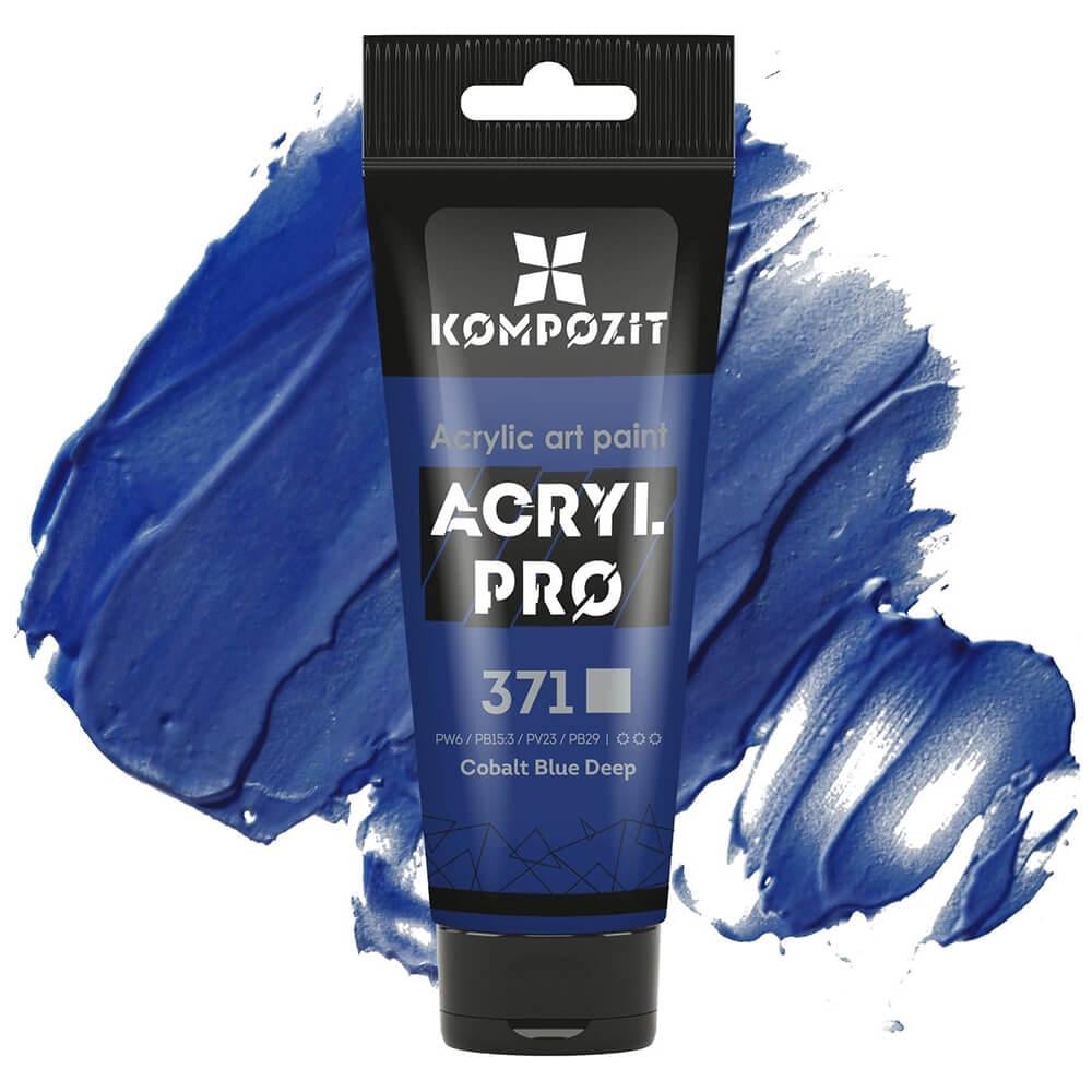 Акриловая краска ART Kompozit 371 75 мл Кобальт синий темный (59371) Акриловая краска ART Kompozit 371 75 мл Кобальт синий темный (59371)