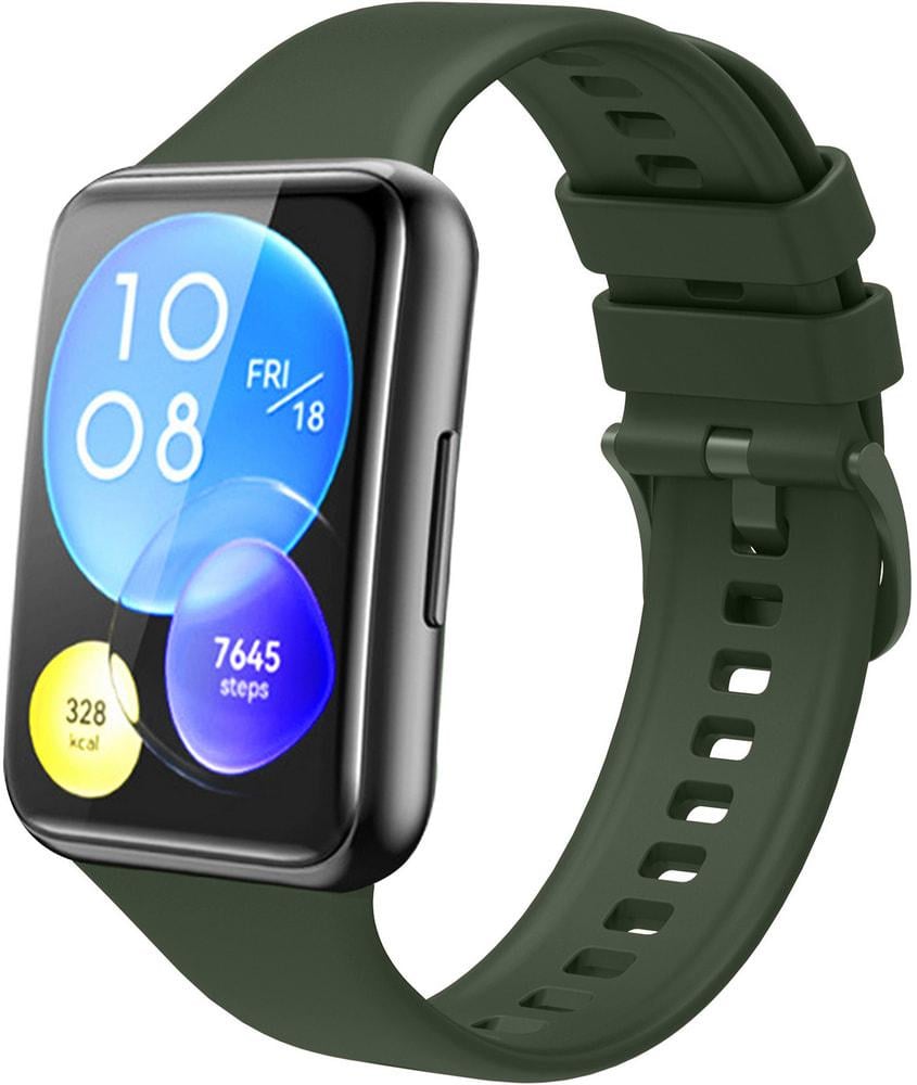 Ремінець Jsota для Huawei Watch Fit 2 силіконовий Khaki (28081-17) - фото 1 Ремінець Jsota для Huawei Watch Fit 2 силіконовий Khaki (28081-17) - фото 1