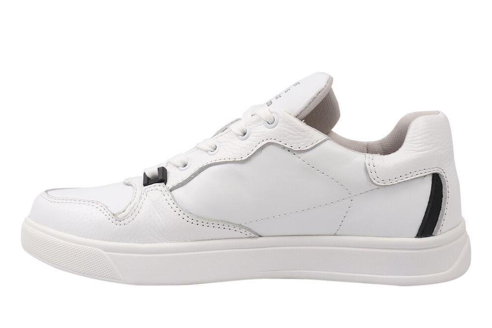 Кеди чоловічі Golovin зі шкіри на низькому ходу на шнурівці р. 42 Білий (133-21DTC) - фото 2 Кеди чоловічі Golovin зі шкіри на низькому ходу на шнурівці р. 42 Білий (133-21DTC) - фото 2