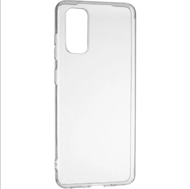 Чехол Silicone Case WS Samsung S20 (G980) Прозрачный