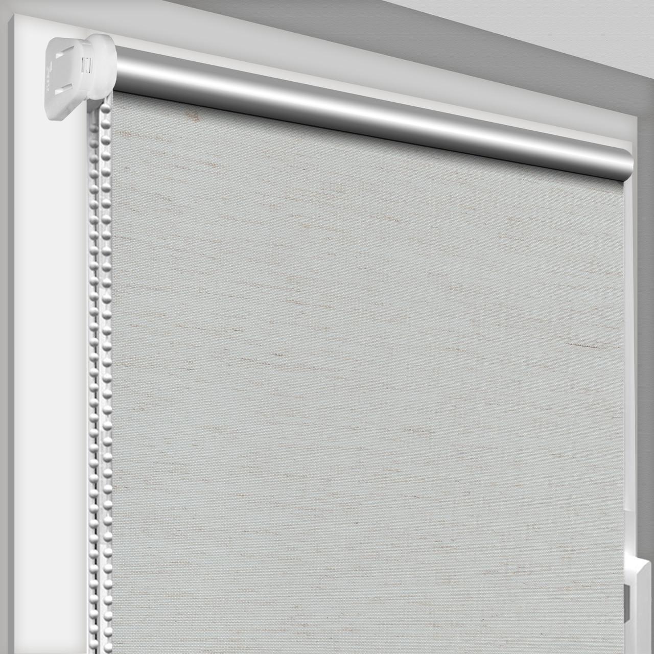 Рулонная штора DECO SHARM Блэкаут Сильвер Термо 064 открытого типа 600х1700 мм Серый лен (BOSlv064-13) Рулонная штора DECO SHARM Блэкаут Сильвер Термо 064 открытого типа 600х1700 мм Серый лен (BOSlv064-13)